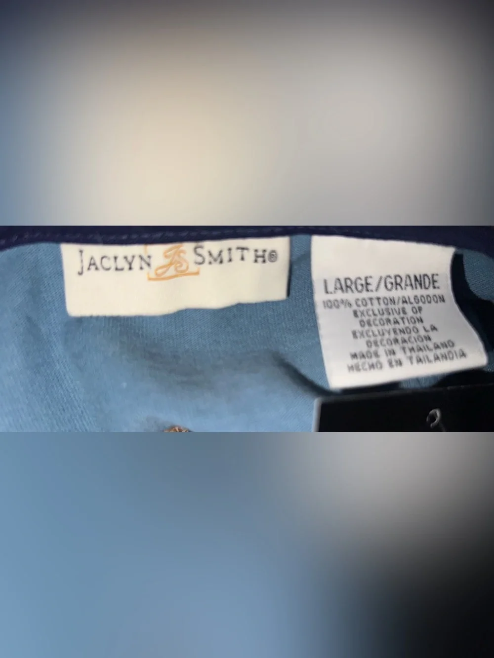 Jaclyn Smith elegant blue
